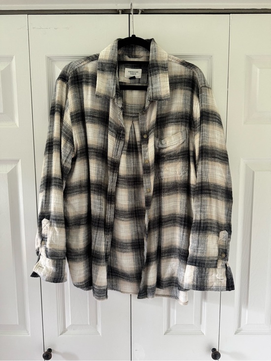 American Eagle Outfitters Tops - American Eagle Oversized Flannel